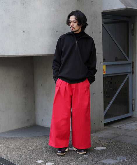 ワイド バギーパンツ