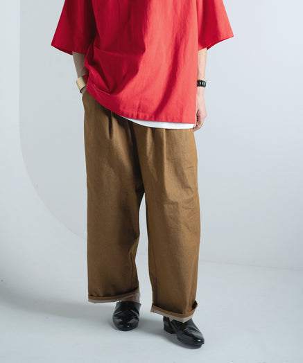 11oz ダブルタック イージー ユーティリティトラウザー リジットデニムパンツ