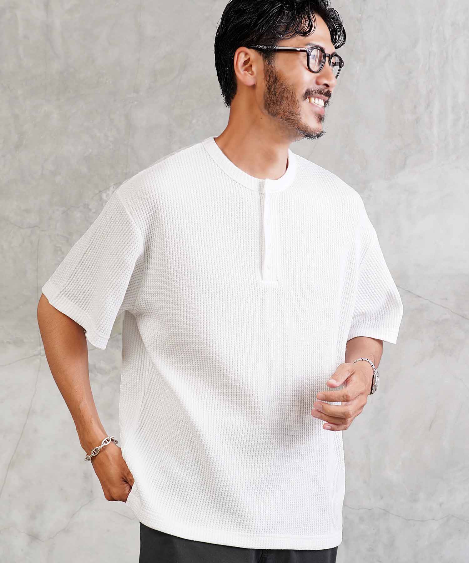 ワッフルサーマルTシャツ 詳細2