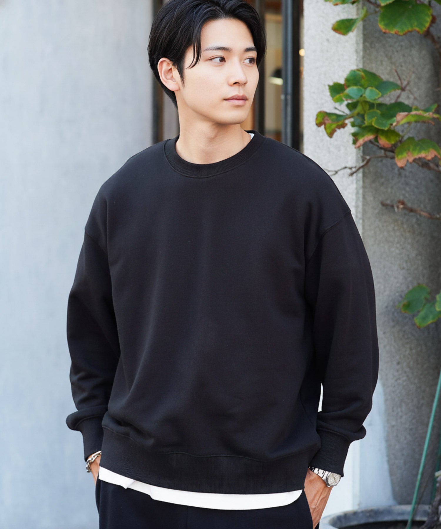 ヘビーオンス裏毛トレーナー | スウェット トレーナー メンズ 厚手 13