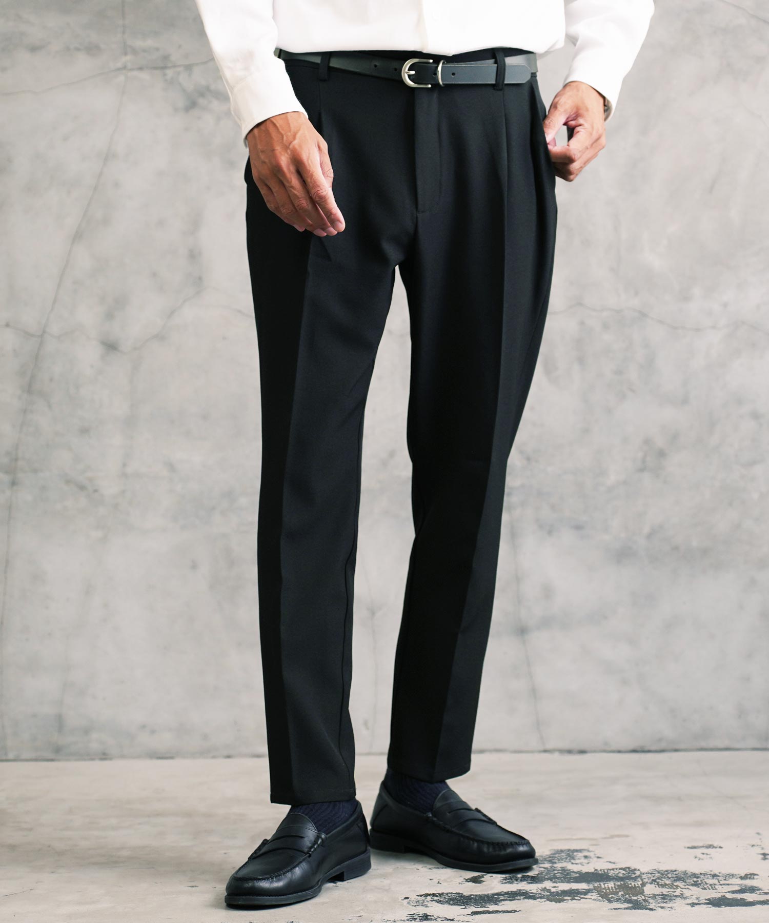 TPUタックテーパードスラックス | スラックス パンツ テーパードパンツ