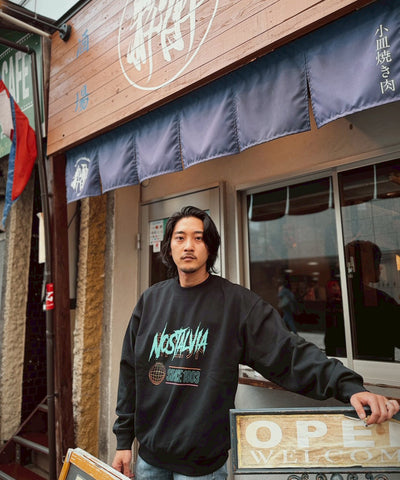 NOSTALVIA ノスタルヴィア THE SHINSEKAI / ザ・シンセカイ 裏毛 トレーナー 大阪 新世界