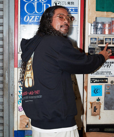 NOSTALVIA(ノスタルヴィア) Billiken / ビリケン裏毛パーカー