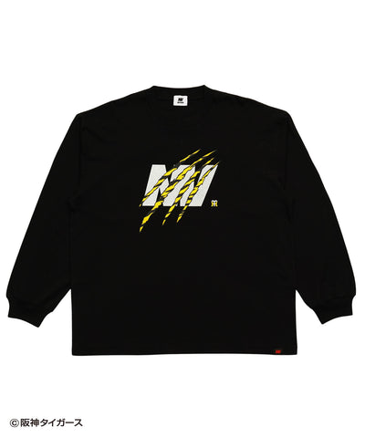 阪神タイガース × NOSTALVIA ノスタルヴィア Tigers Claw / タイガースクロー ロングスリーブTシャツ 大阪