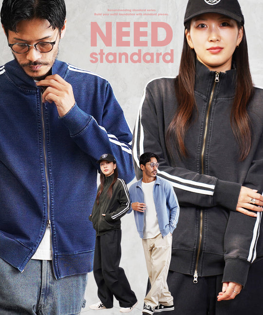 スウェットデニムトラックジャケット | トラックジャケット メンズ ブルゾン アウター ジップ デニム スリム スウェット デニムジャケット デニムジャージ サイドライン ラインジャケット ストレッチ 細身 スポーツ ダンス ジム LL 2XL 服 秋服 秋 春服 春