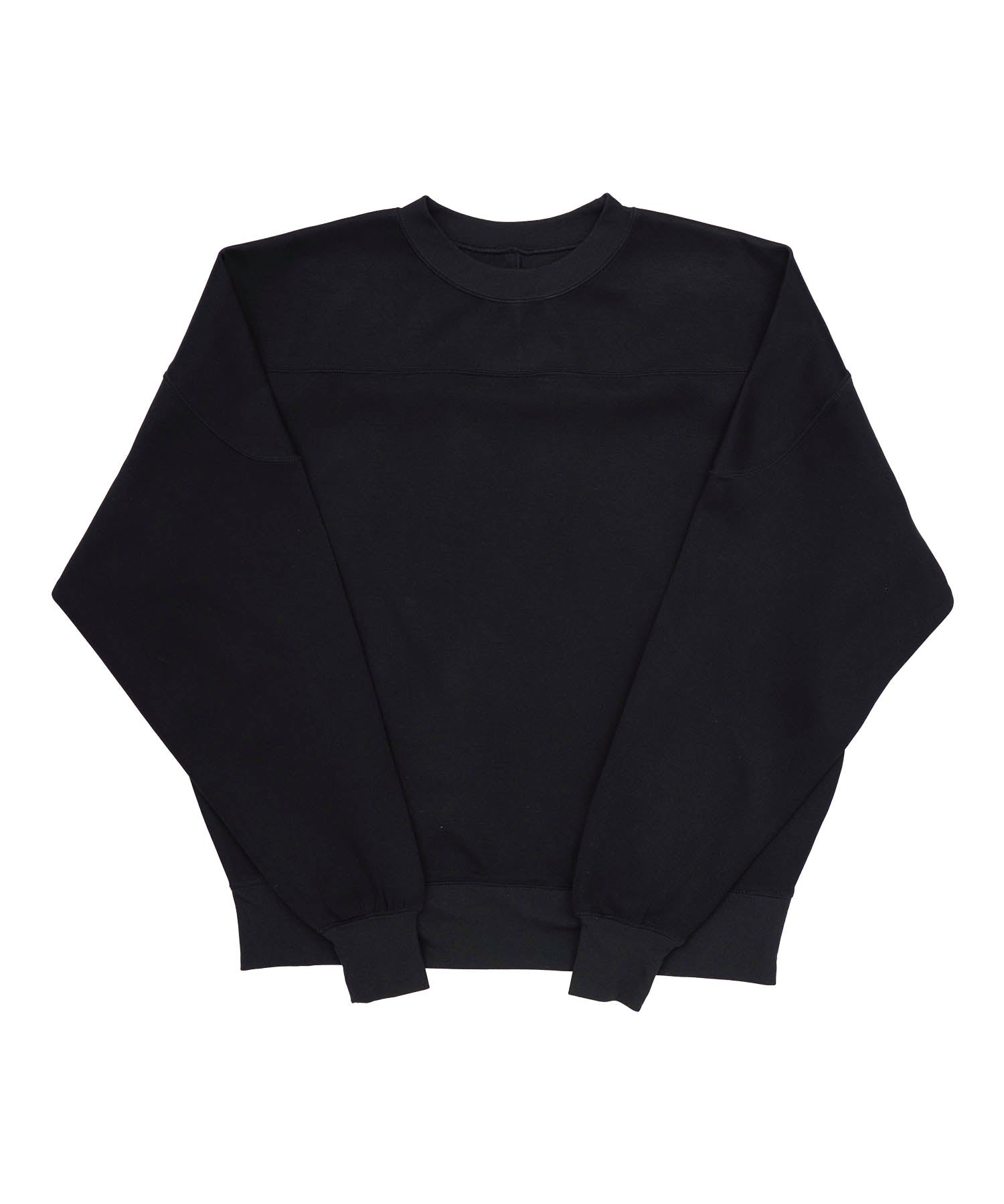 スウェットオーバーサイズトレーナーブラック
