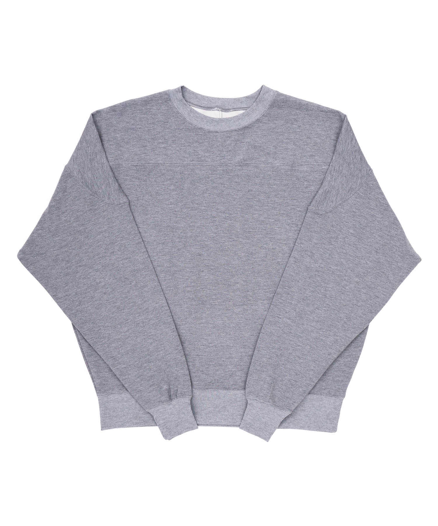 スウェットオーバーサイズトレーナーグレー
