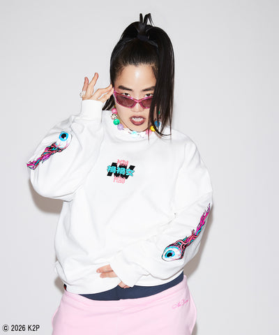 禍禍女 × NOSTALVIA コラボ トレーナー ゆりやんレトリィバァさん着用