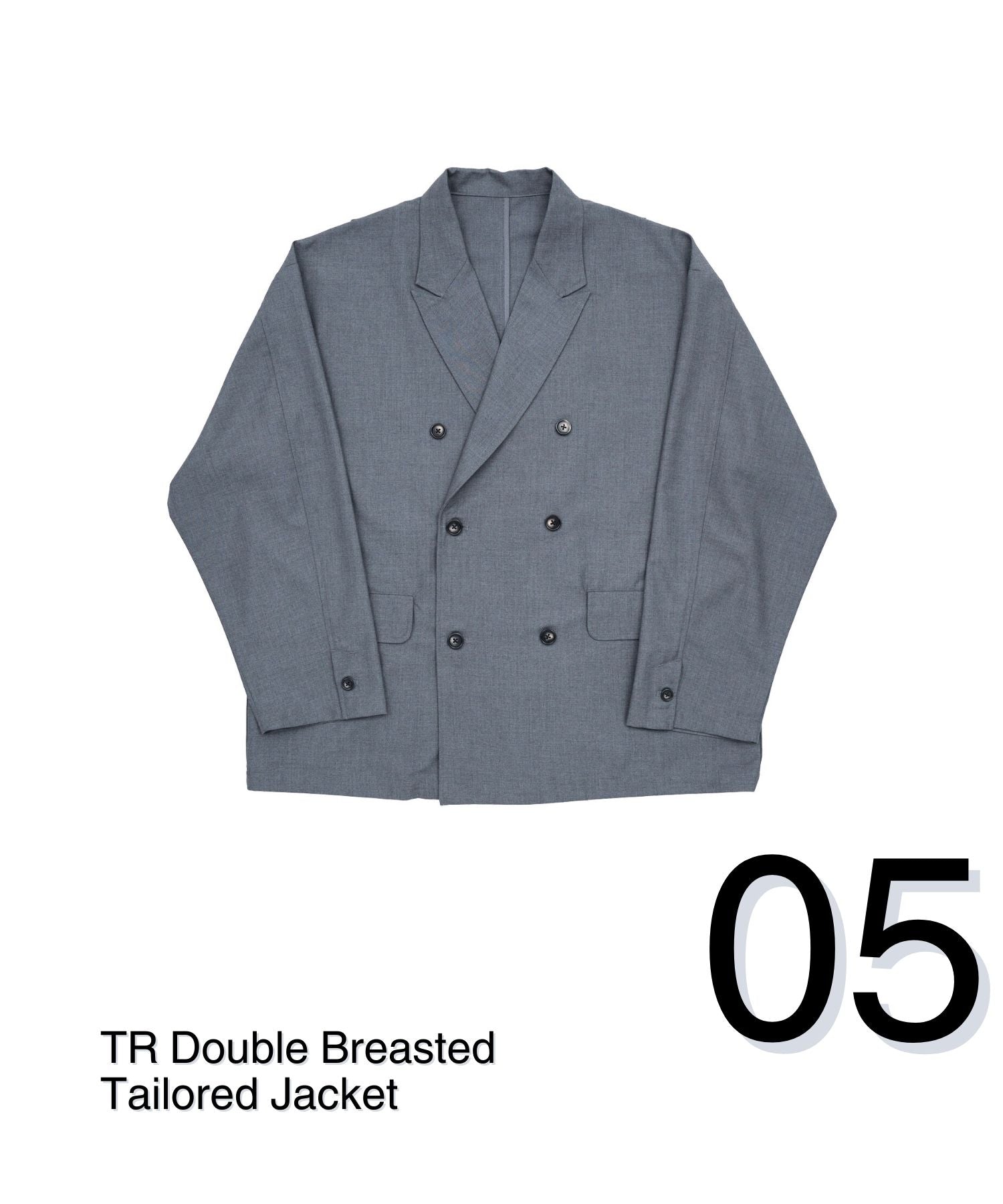 TRダブルブレストテーラードジャケット