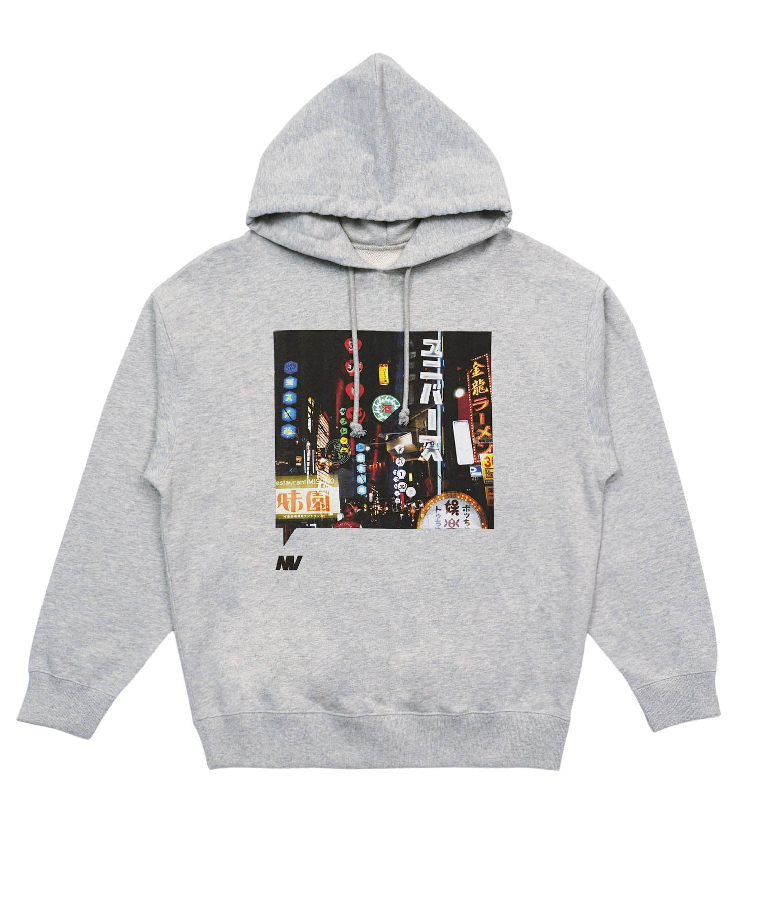 ウラナンバ裏毛パーカー グレー