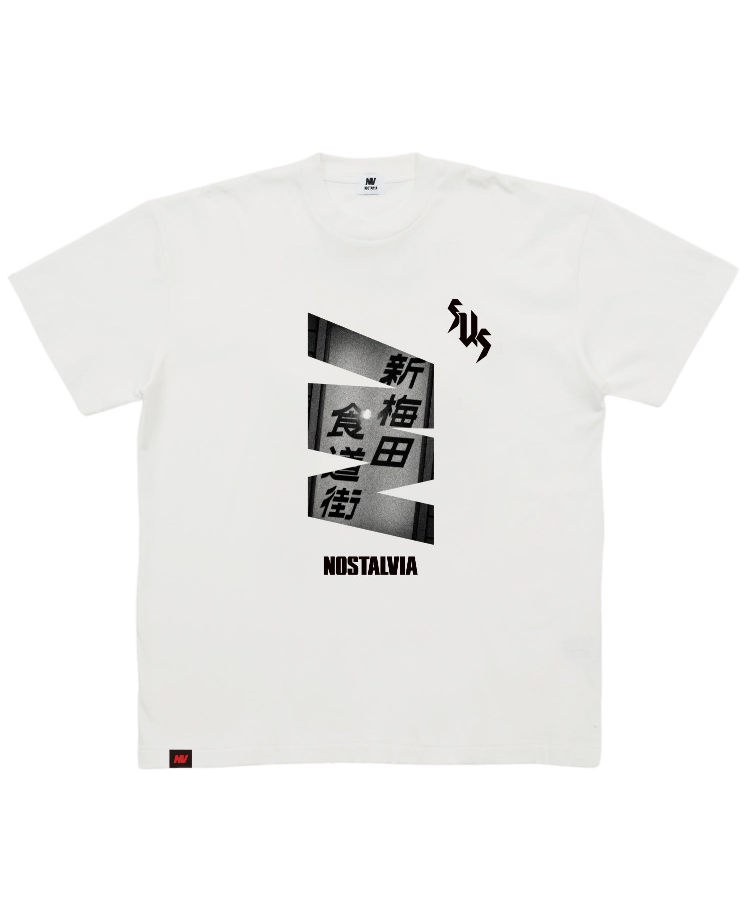 新梅田食道街Tシャツ ホワイト