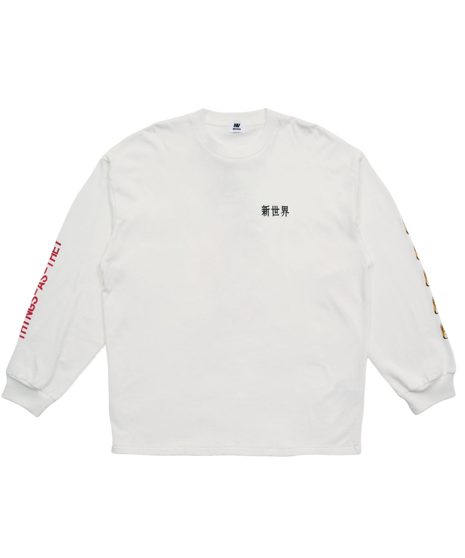 ビリケン ロングスリーブTシャツ ホワイト