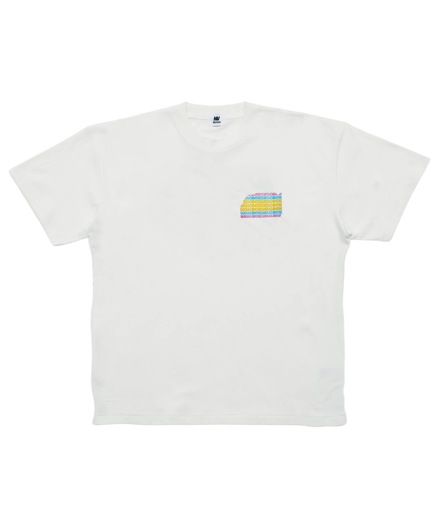 ニュースターウォールグラフィック Tシャツ ホワイト