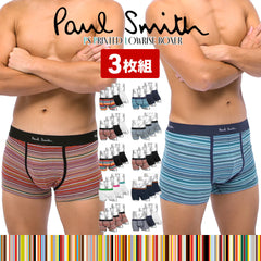 ポールスミス Paul Smith 【3枚セット】PS PRINTED メンズ ローライズボクサーパンツ