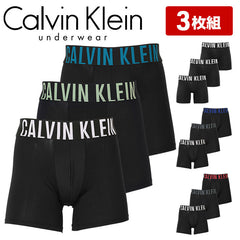 カルバンクライン Calvin Klein 【3枚セット】Intense Power Micro メンズ ロングボクサーパンツ