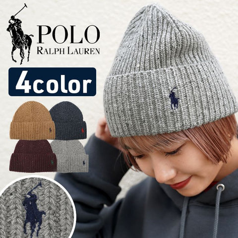 ポロ ラルフローレン POLO RALPH LAUREN OUTDOOR DONEGAL HAT ニット帽 OUTLET SALE_F