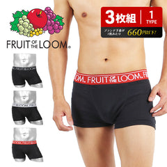 フルーツオブザルーム FRUIT OF THE LOOM 【3枚セット】FTL 3P TCフライス メンズボクサーパンツ｜下着 おしゃれ 人気 プレゼント 彼氏