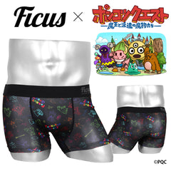 フィークス FICUS ポンコツクエスト コラボ メンズ ボクサーパンツ 【メール便】 下着 キャラクター おしゃれ 人気 プレゼント 彼氏  cts