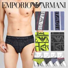 エンポリオ アルマーニ EMPORIO ARMANI ALL OVER LOGO メンズ ブリーフ cts