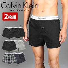 カルバンクライン Calvin Klein 【2枚セット】MODERN COTTON STRETCH メンズ トランクス