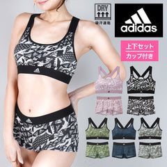 アディダス adidas Prints レディース ブラ＆ショーツ 上下セット