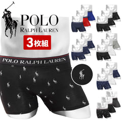 ポロ ラルフローレン POLO RALPH LAUREN 【3枚セット】CLSSIC TRUNK メンズ ボクサーパンツ