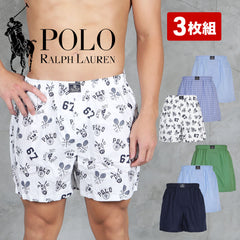 ポロ ラルフローレン POLO RALPH LAUREN 【3枚セット】OPEN BOXER メンズ トランクス｜下着 おしゃれ 人気 プレゼント 彼氏