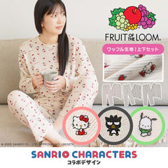 フルーツオブザルーム FRUIT OF THE LOOM FRUIT OF THE LOOM×サンリオキャラクターズ コラボルームウェア 上下セット