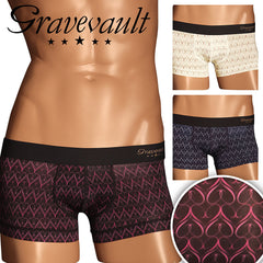 グレイブボールト Gravevault Gift メンズ ローライズ ボクサーパンツ 【メール便】