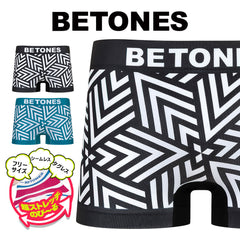 ビトーンズ BETONES ROCK&ROLL2 メンズ ボクサーパンツ 【メール便】