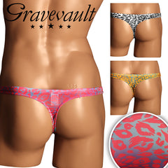 グレイブボールト Gravevault NEO LEOPARD メンズ Tバック 【メール便】｜下着 おしゃれ 人気 高級 プレゼント 彼氏 キムタク