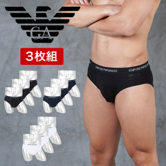 エンポリオ アルマーニ EMPORIO ARMANI 【3枚セット】Core Logoband 3-Pack BRIEF メンズ ブリーフ 下着 おしゃれ 人気 プレゼント 彼氏