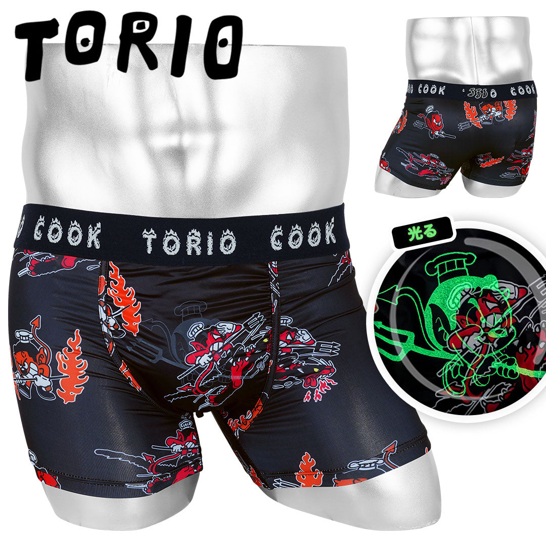 トリオ TORIO Devil by Cook メンズ ボクサーパンツ 【メール便