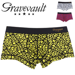 グレイブボールト Gravevault LIP MARKS メンズ ローライズ ボクサーパンツ 【メール便】